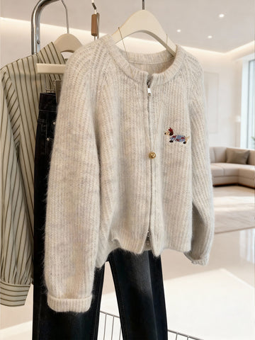 Cardigan SHEIN, crem