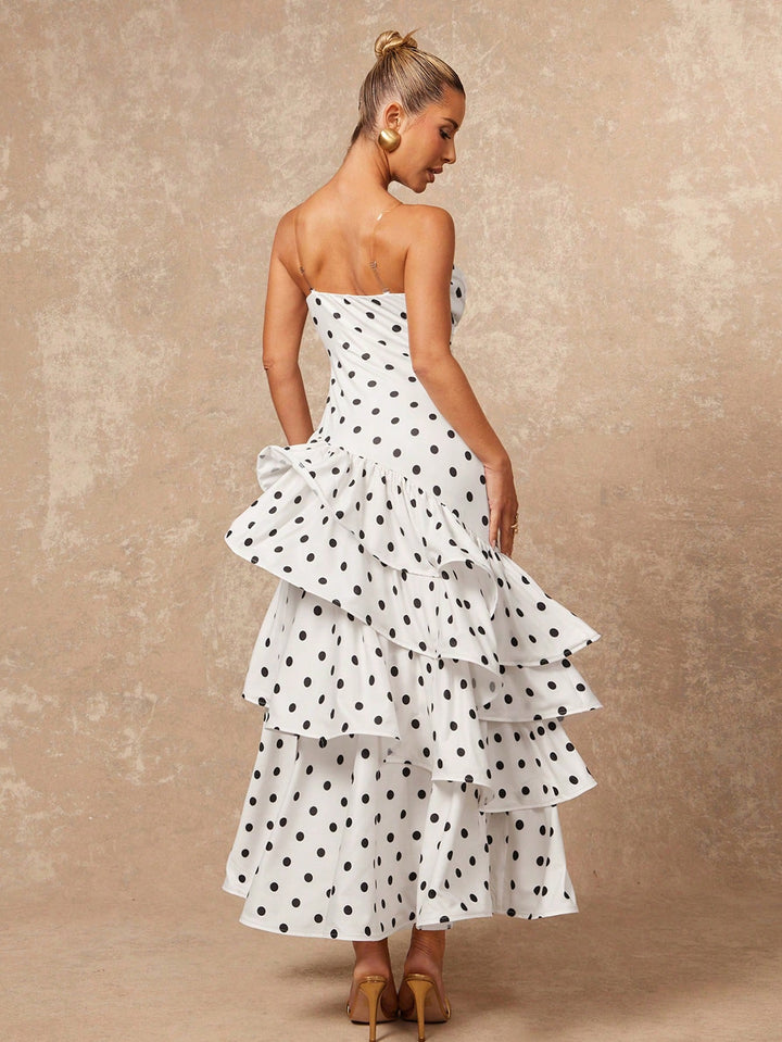 Rochie maxi SHEIN, bej