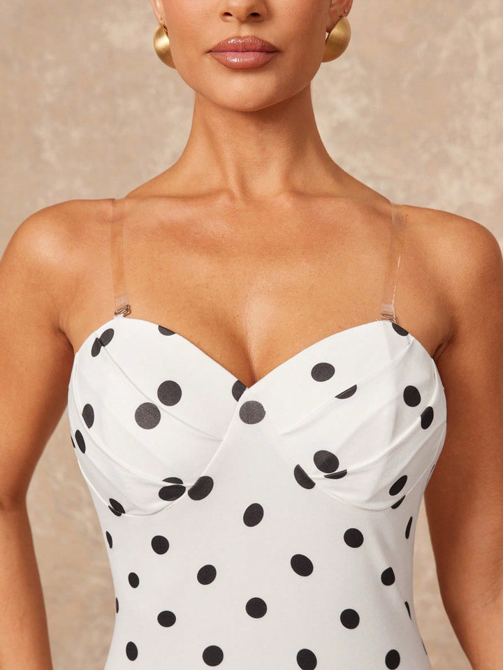 Rochie maxi SHEIN, bej