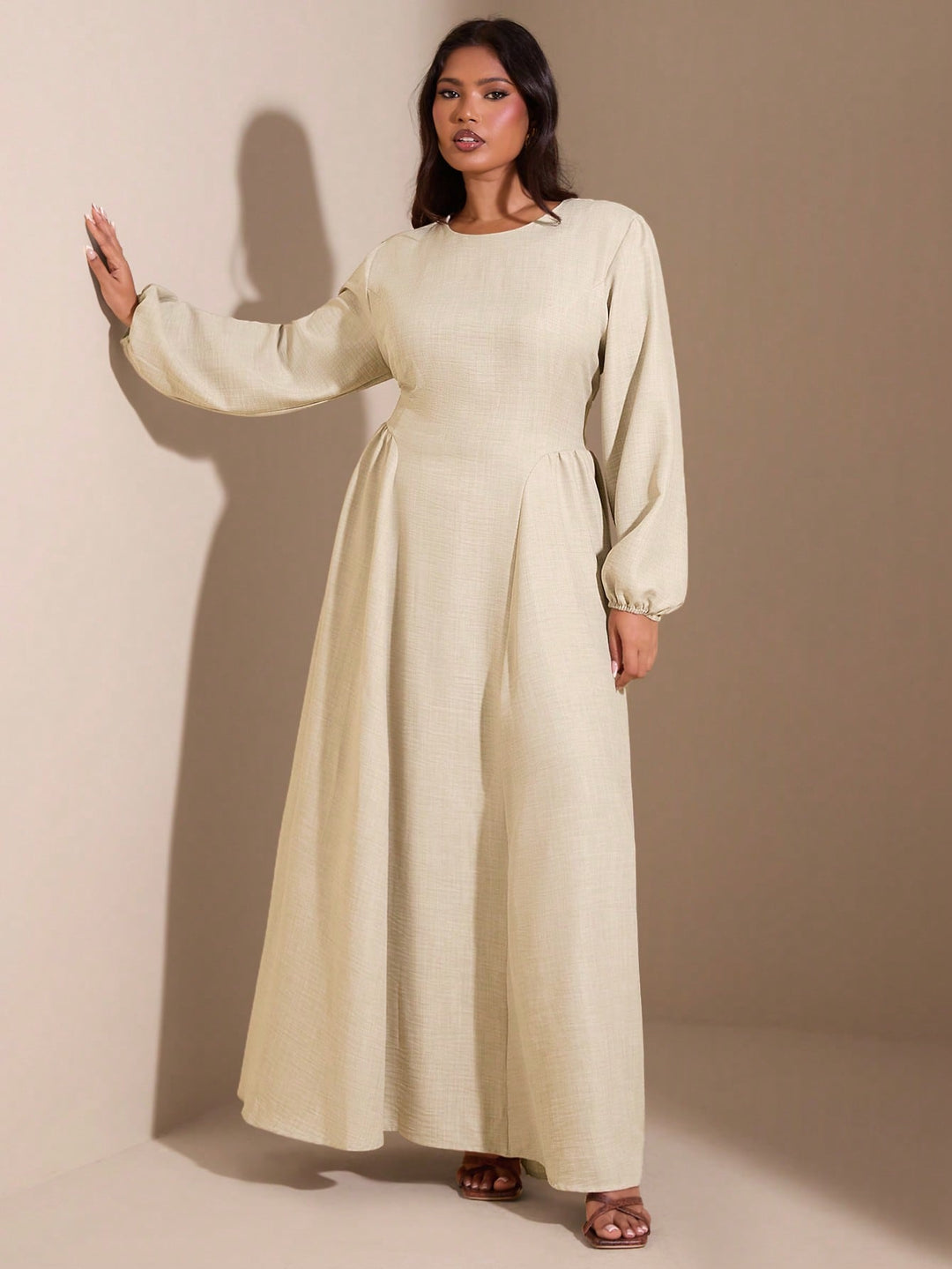 SHEIN ruha, khaki