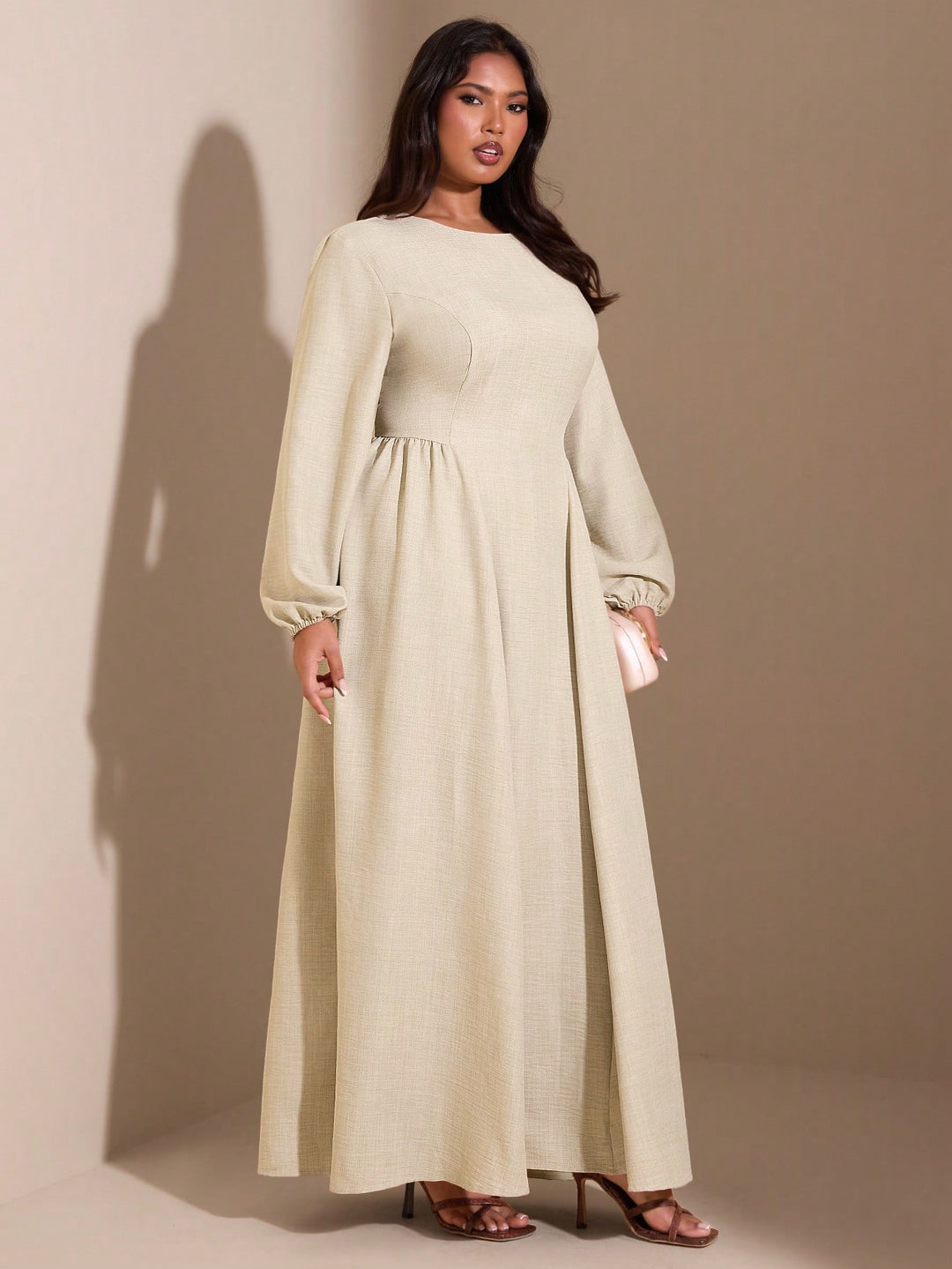 SHEIN ruha, khaki