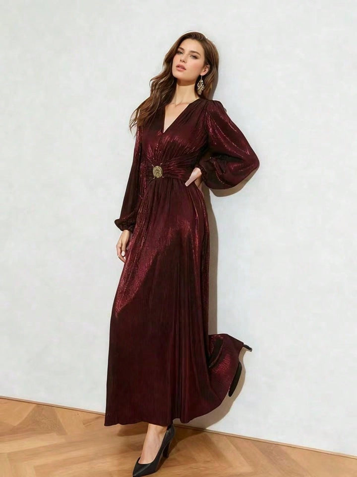 Rochie midi SHEIN, roșu