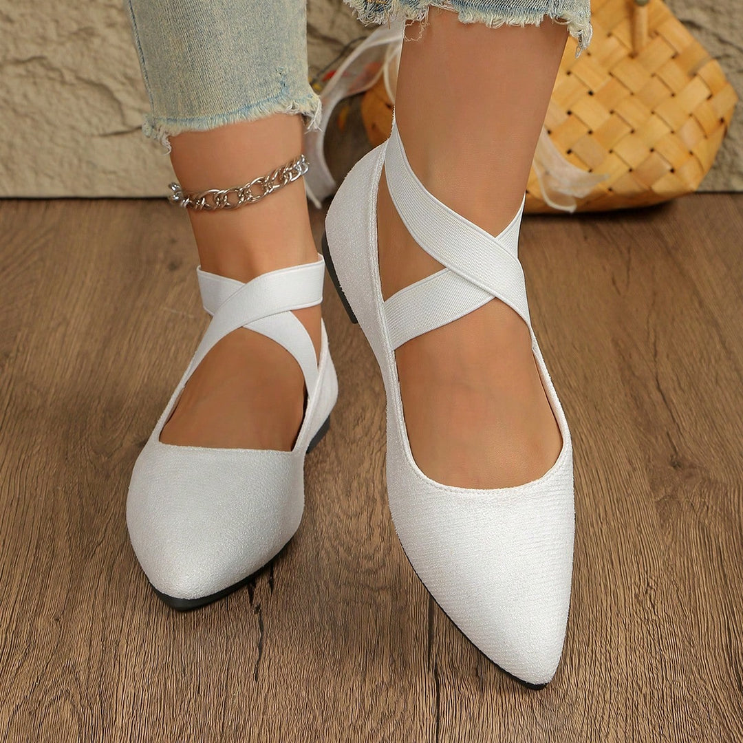 SHEIN balerina, fehér