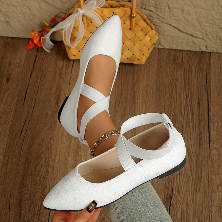 SHEIN balerina, fehér
