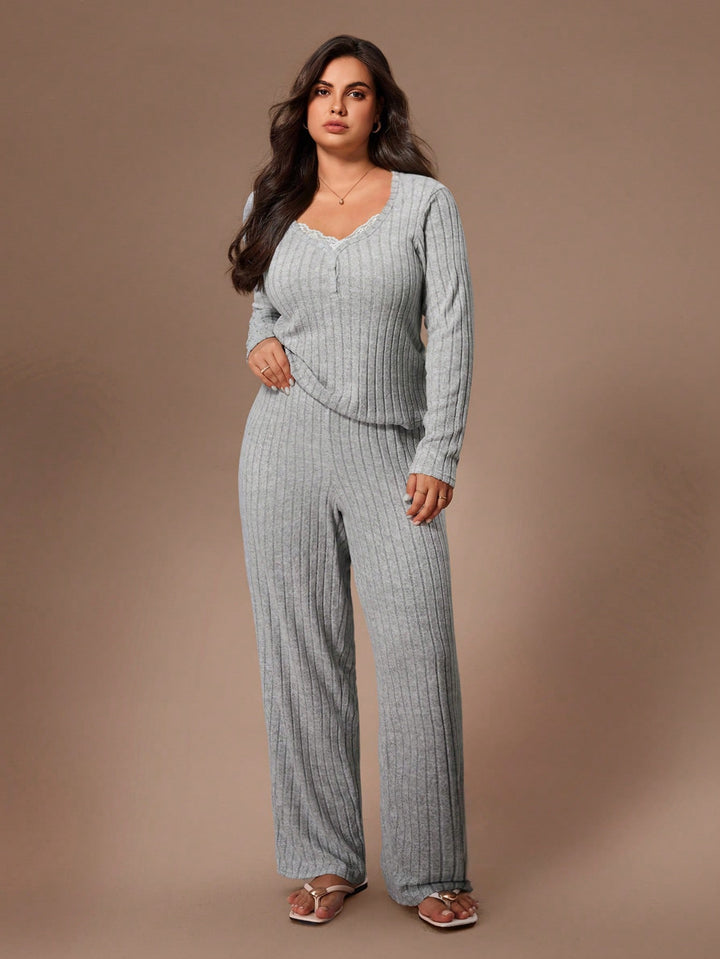 Set pijamale SHEIN, gri