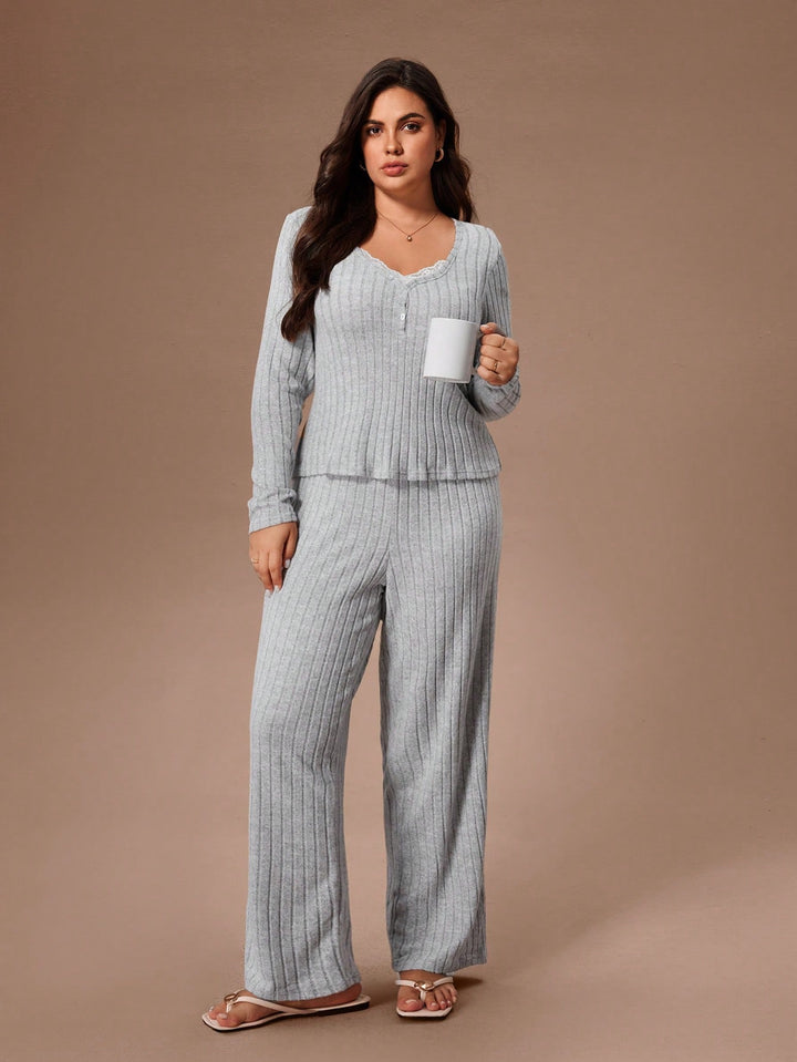Set pijamale SHEIN, gri