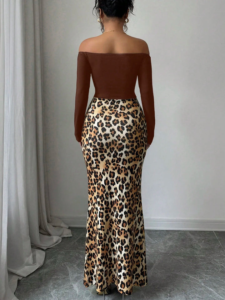 Rochie maxi SHEIN, mix culori