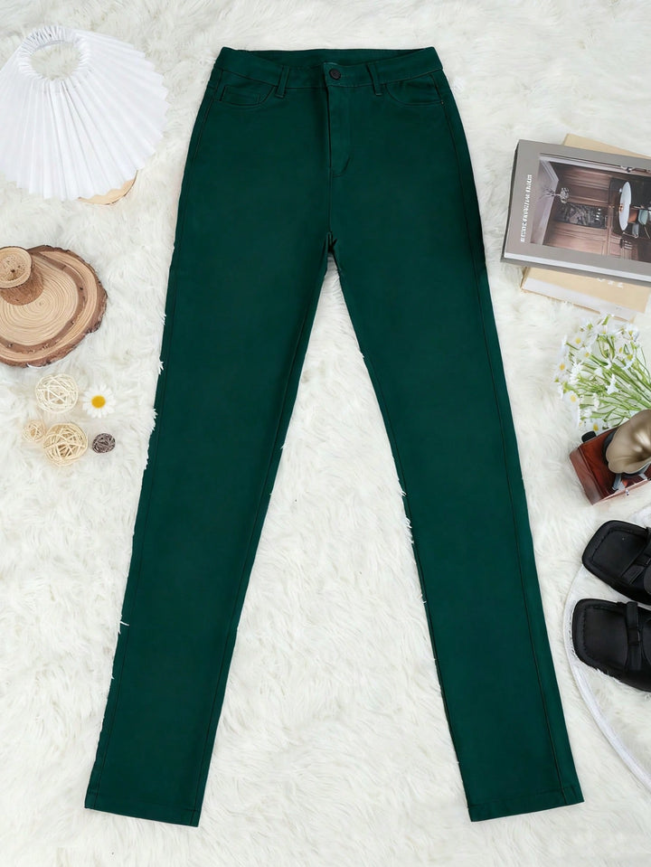 Pantaloni SHEIN, verde