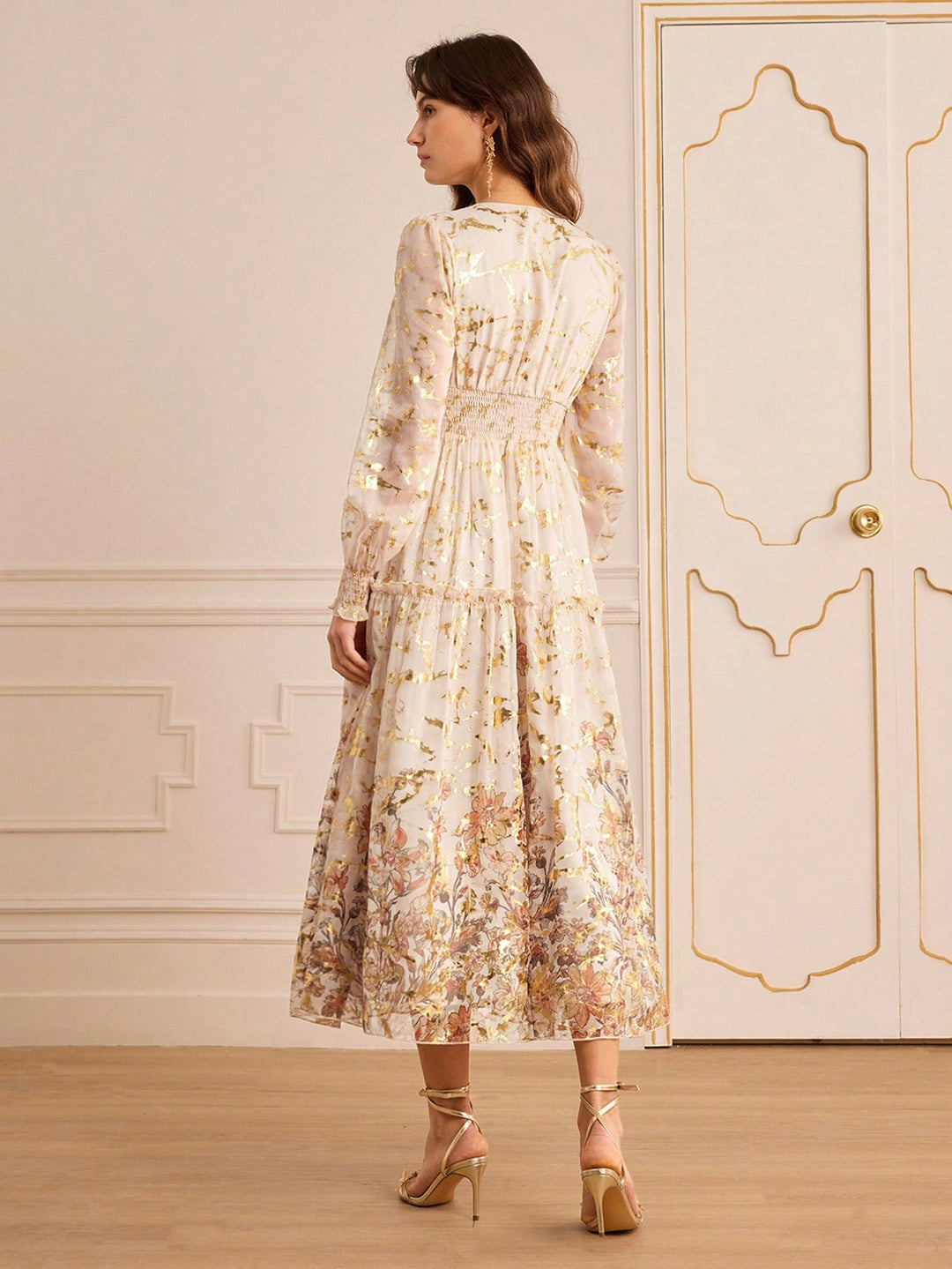 Rochie maxi SHEIN, mix culori