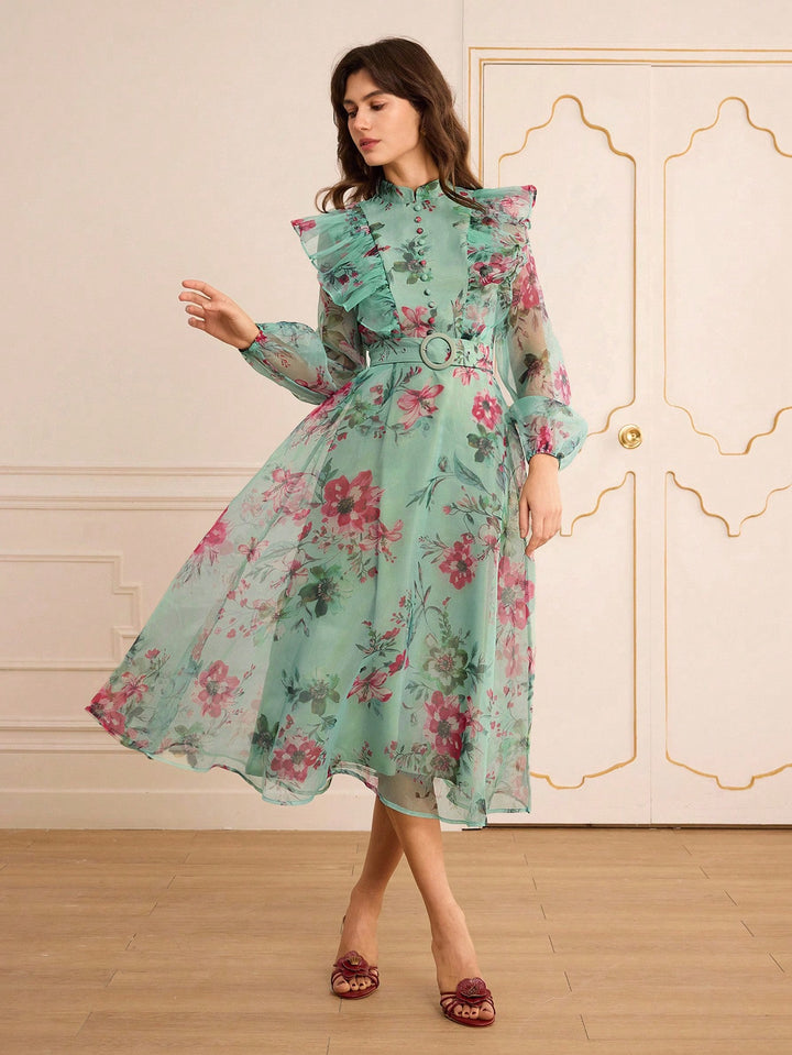 SHEIN midi ruha