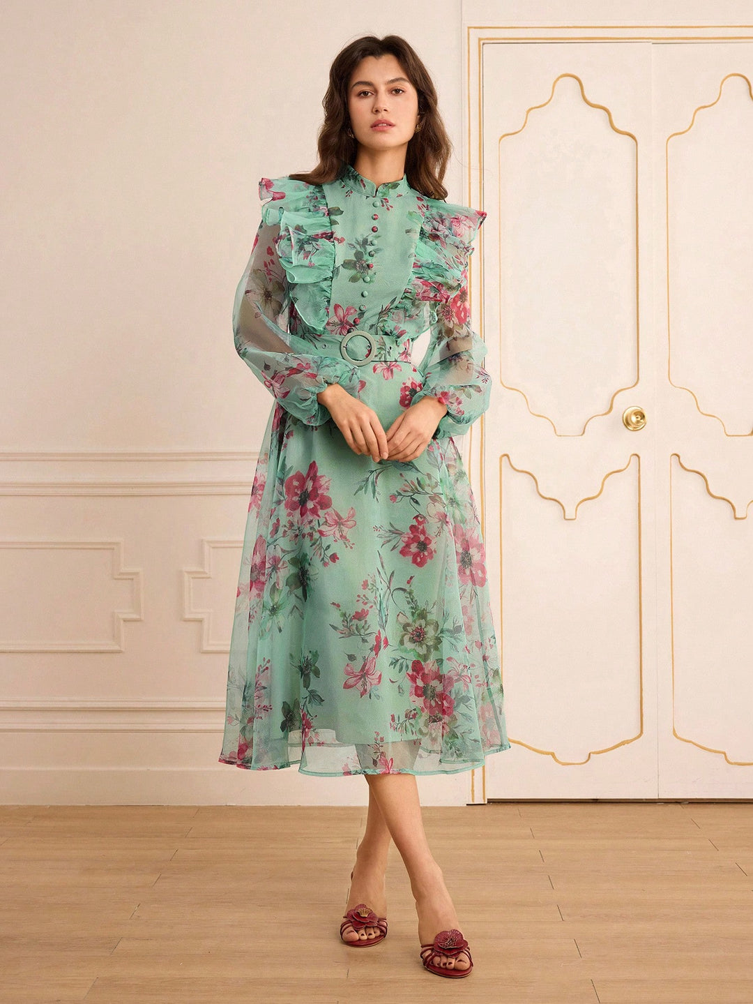 SHEIN midi ruha