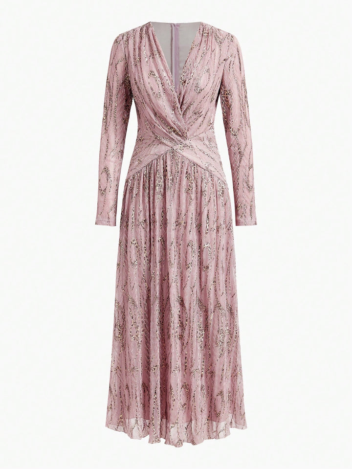 Rochie maxi SHEIN, roz