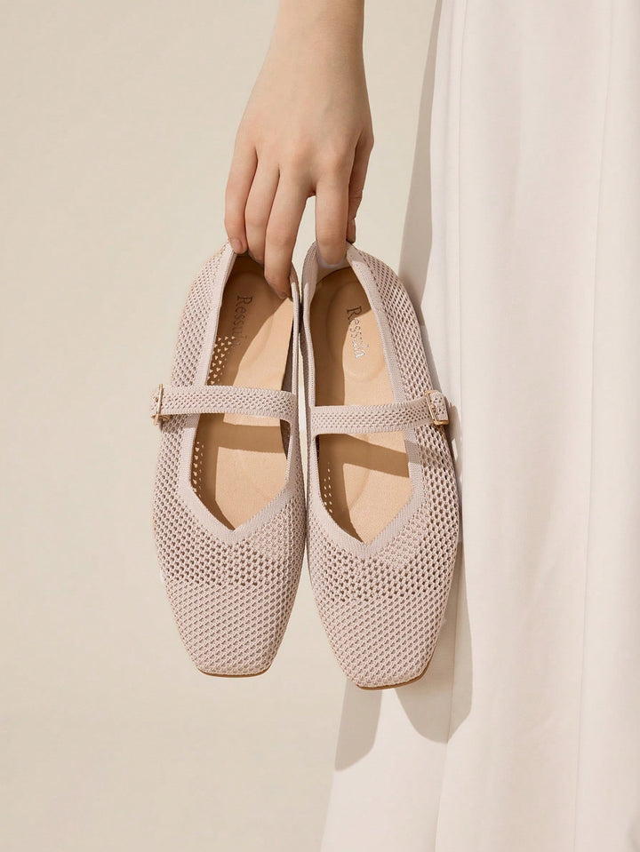 SHEIN balerina, bézs