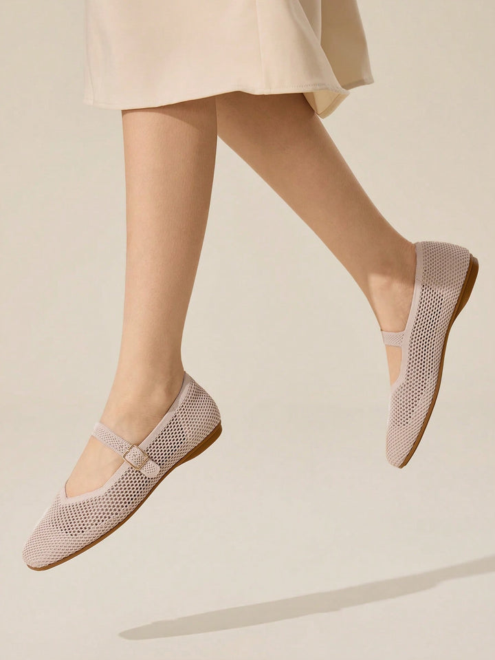 SHEIN balerina, bézs