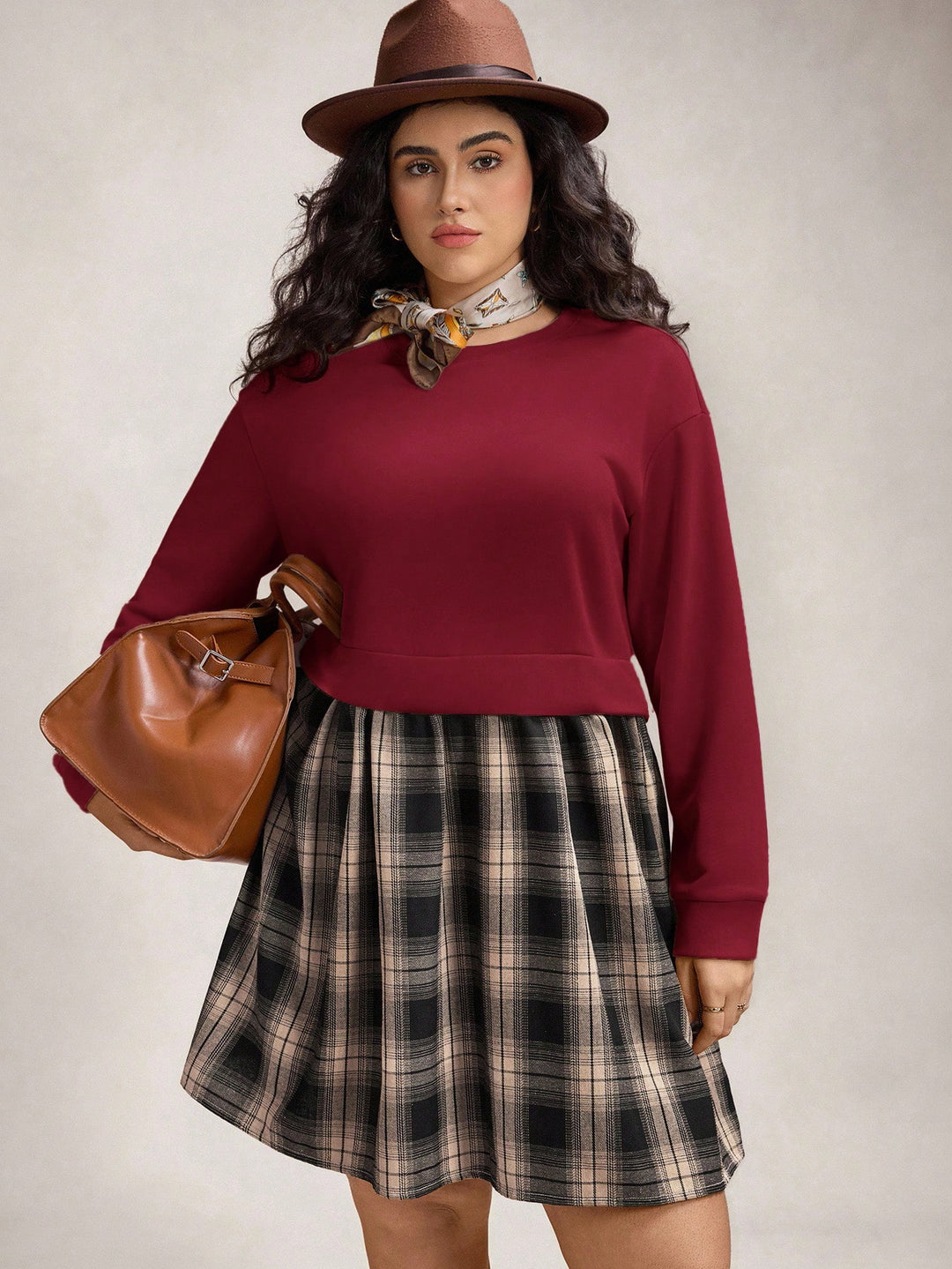 Rochie SHEIN, vișiniu