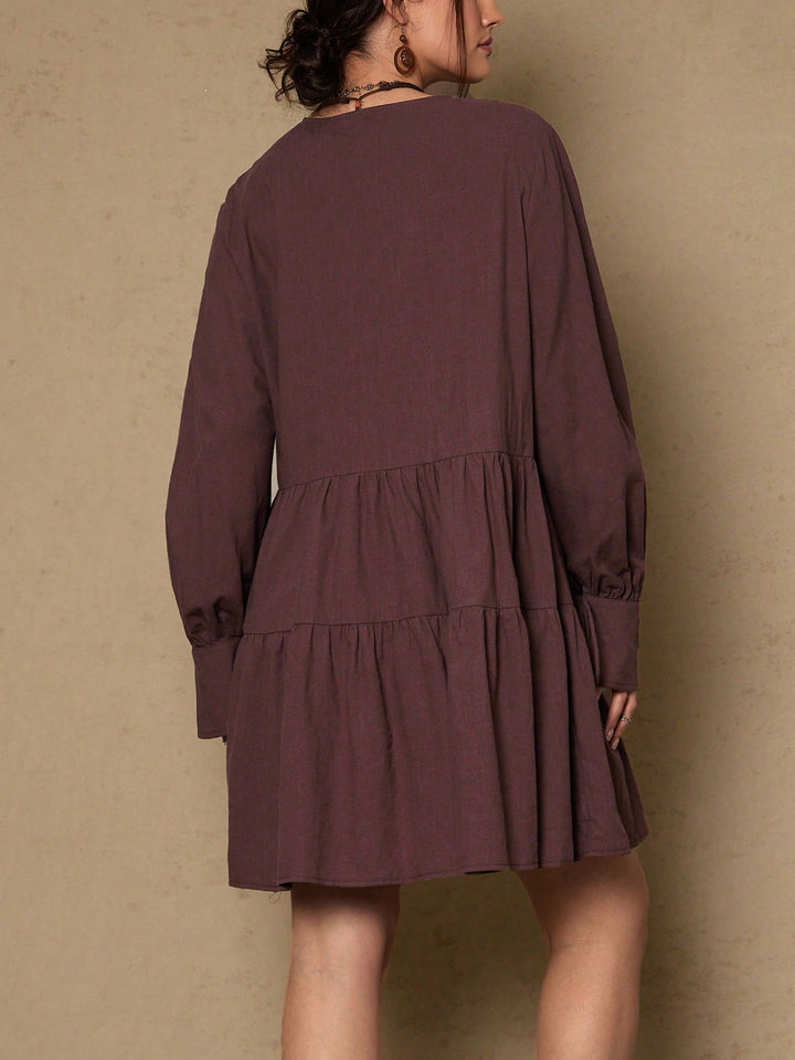 Rochie SHEIN, maro