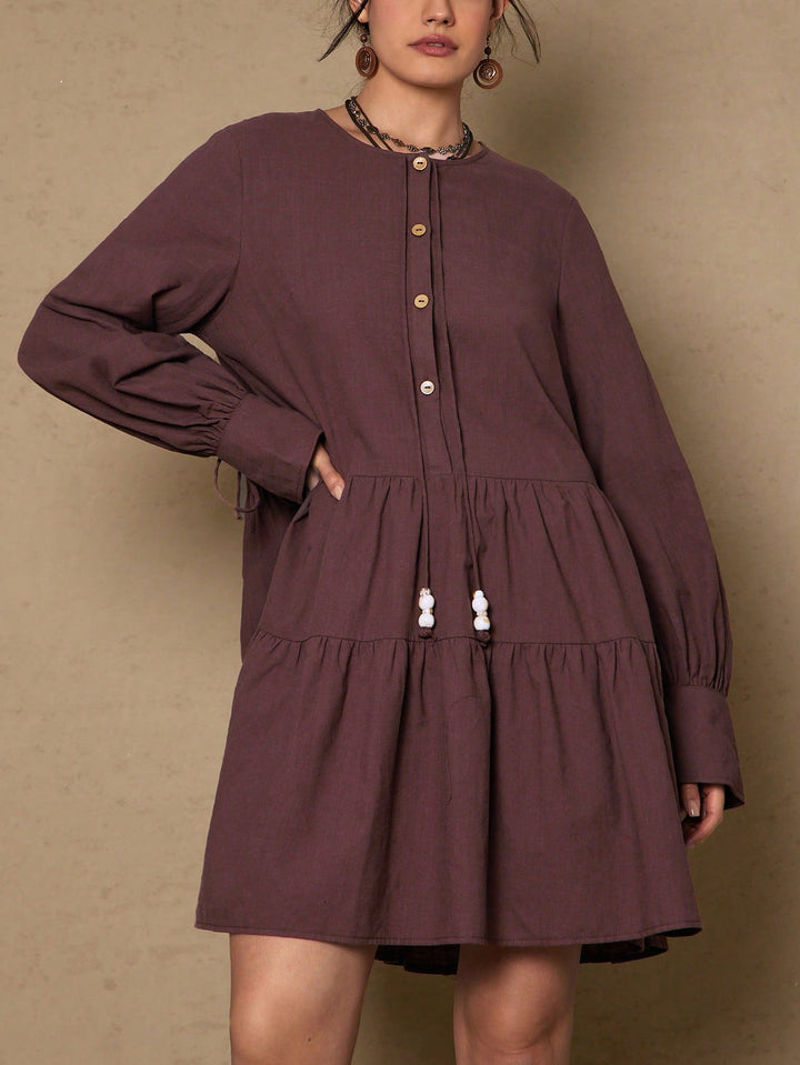 Rochie SHEIN, maro