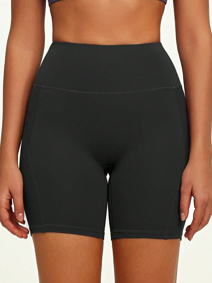 Pantaloni scurți SHEIN, negru