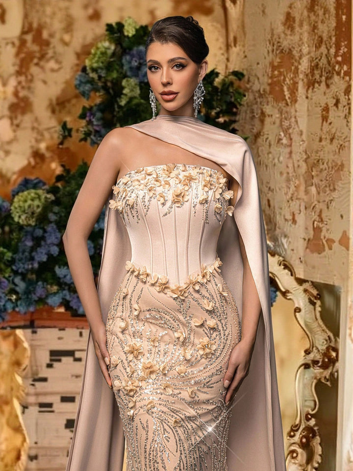 Rochie SHEIN, auriu