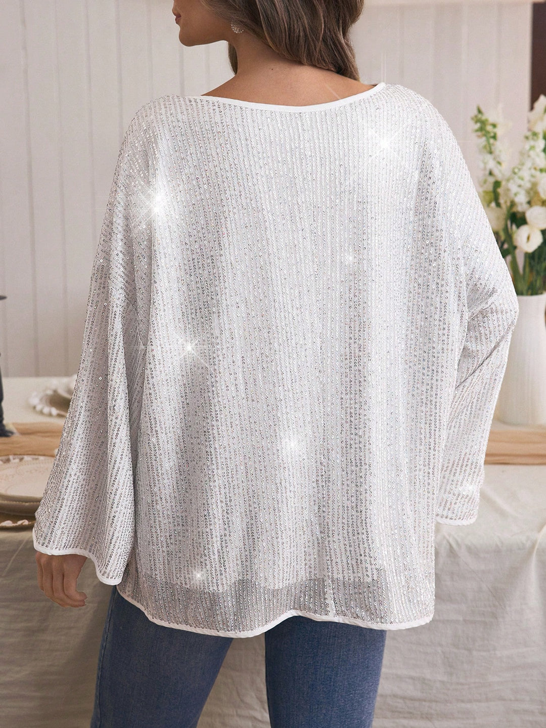 Tricou SHEIN, alb