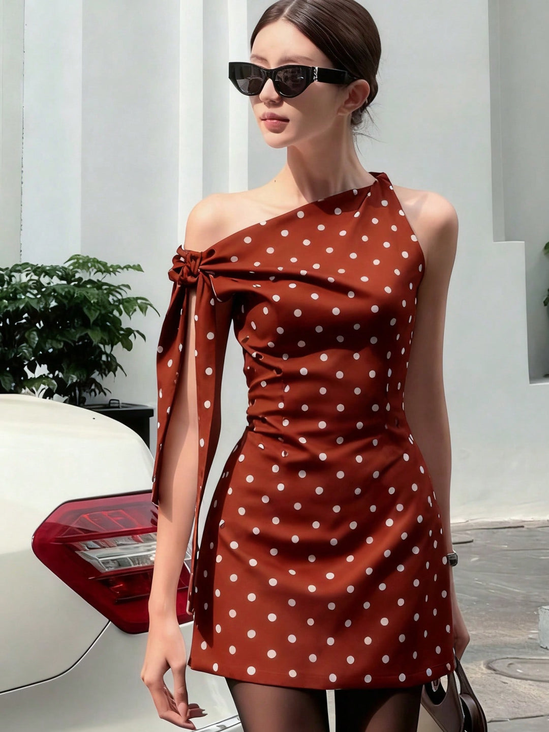 Rochie mini SHEIN, roșu