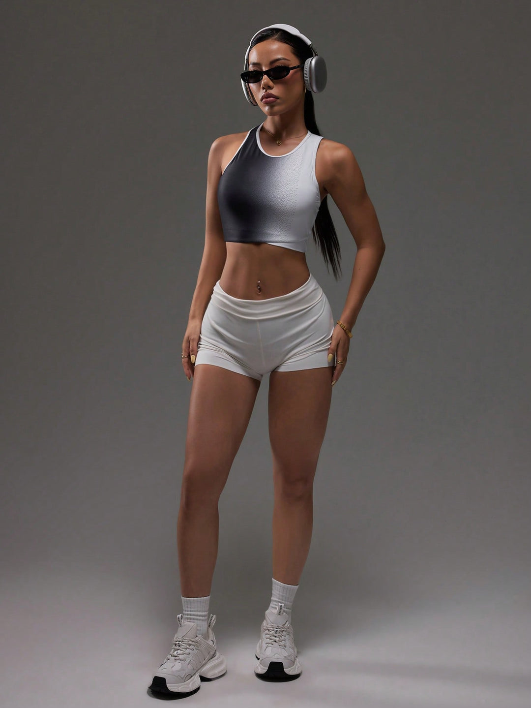 SHEIN sportmelltartó, többszínű