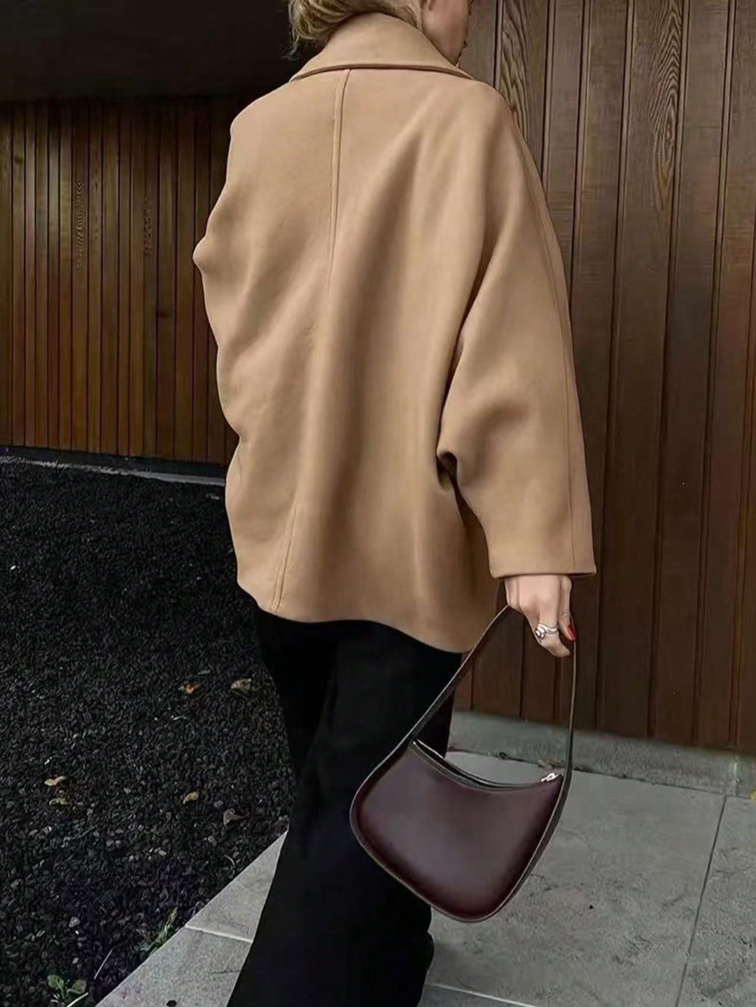 SHEIN kabát, khaki