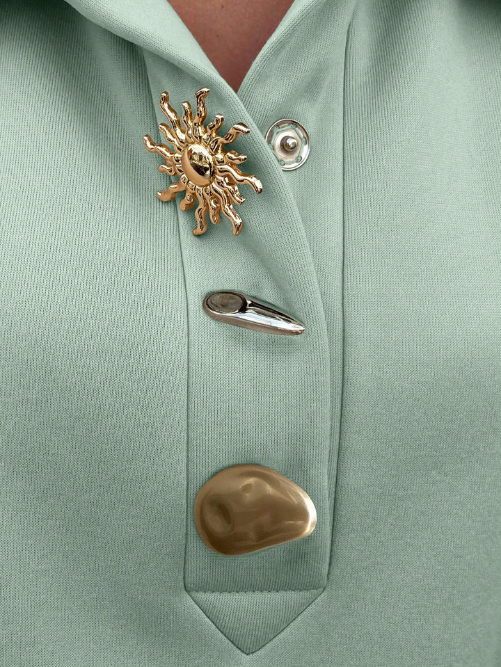 Hanorac SHEIN, verde