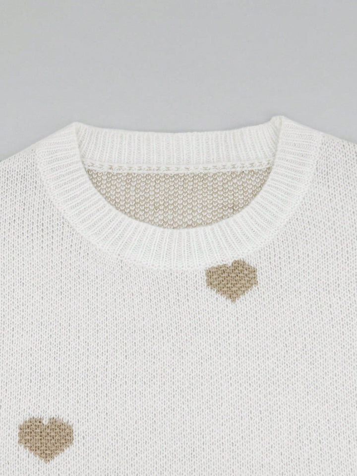 Pulover SHEIN, alb