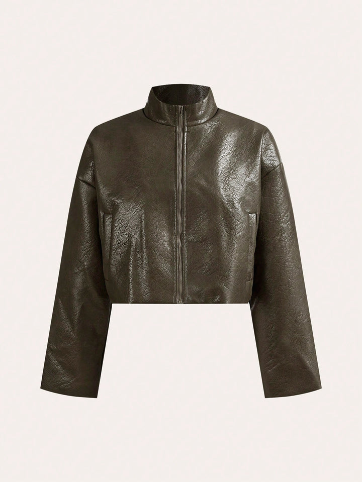 SHEIN kabát, khaki