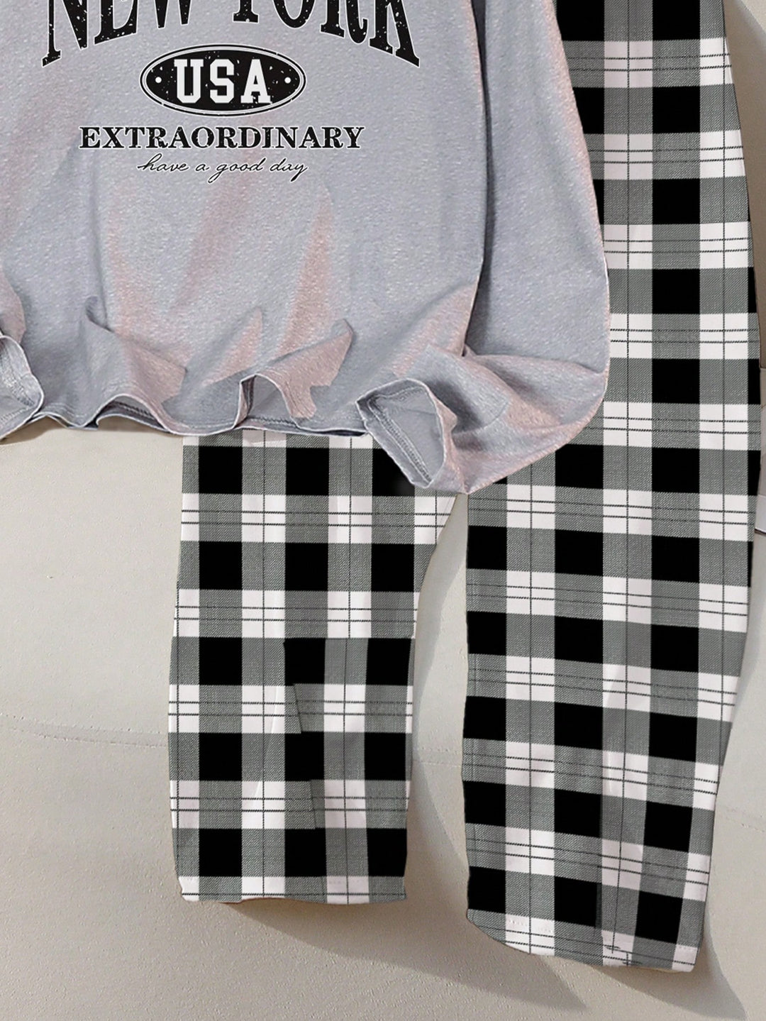 Pijama SHEIN, gri