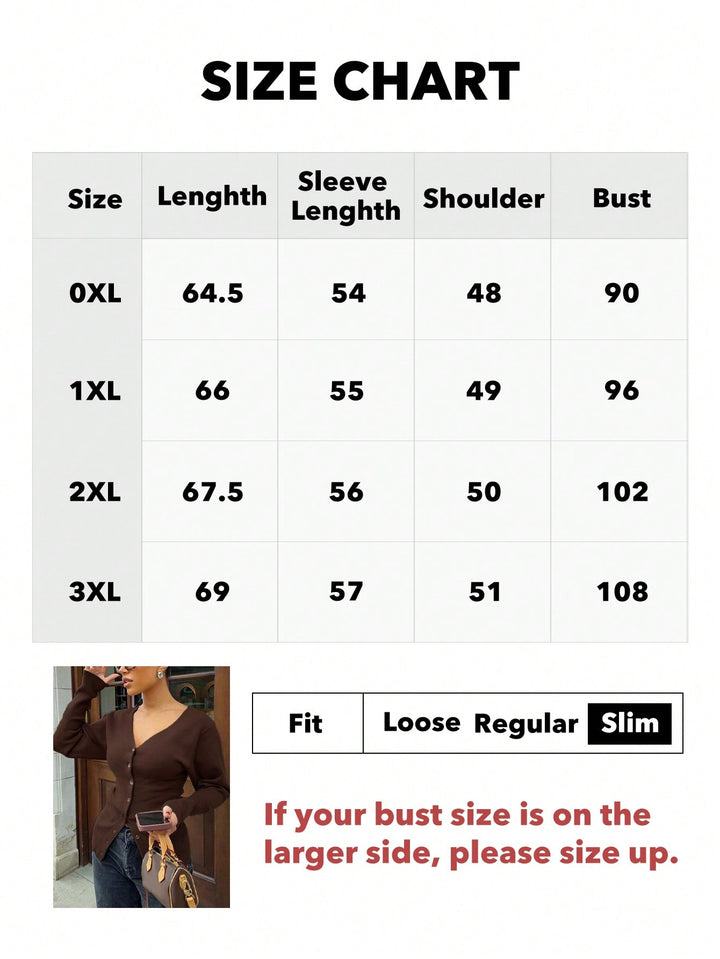 Cardigan SHEIN, maro