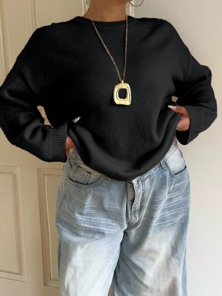 Pulover SHEIN, negru