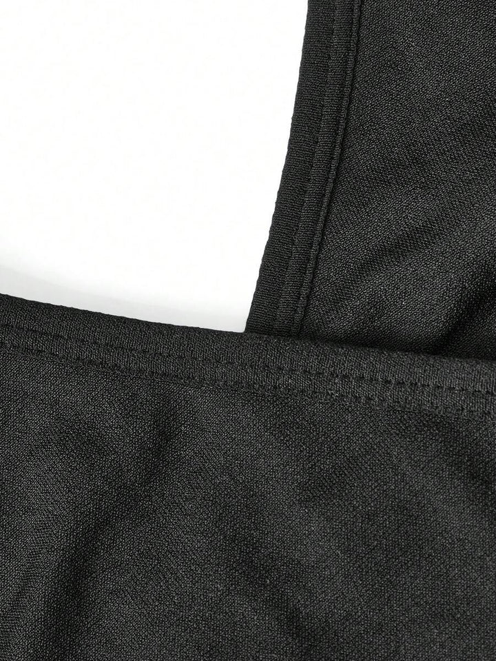 SHEIN bandeau melltartó, fekete