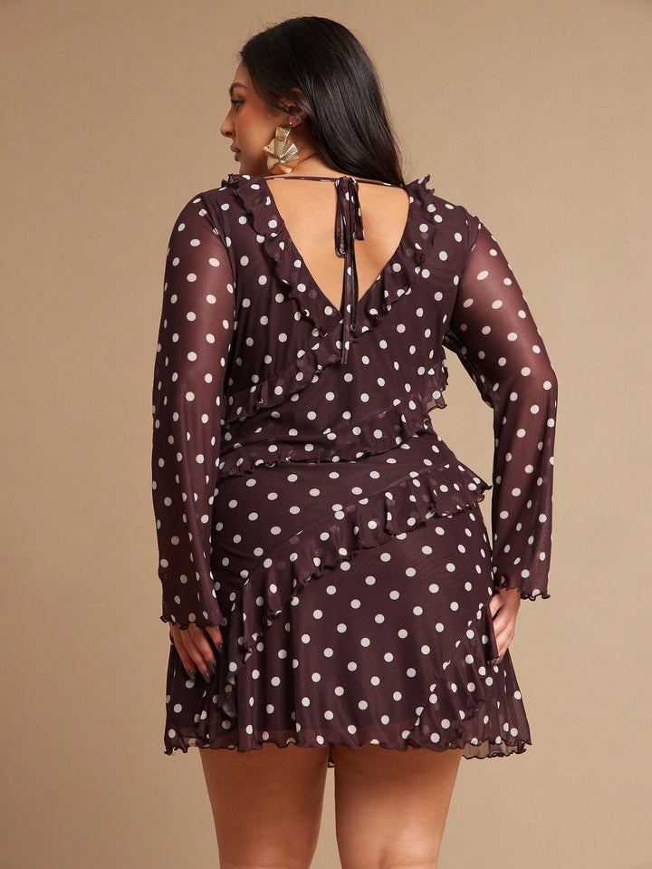 Rochie mini SHEIN, maro