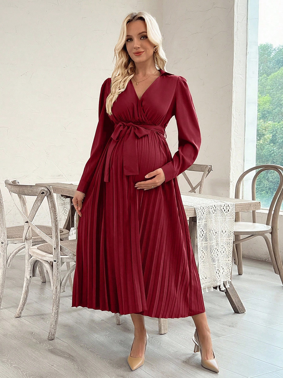 Rochie SHEIN, vișiniu