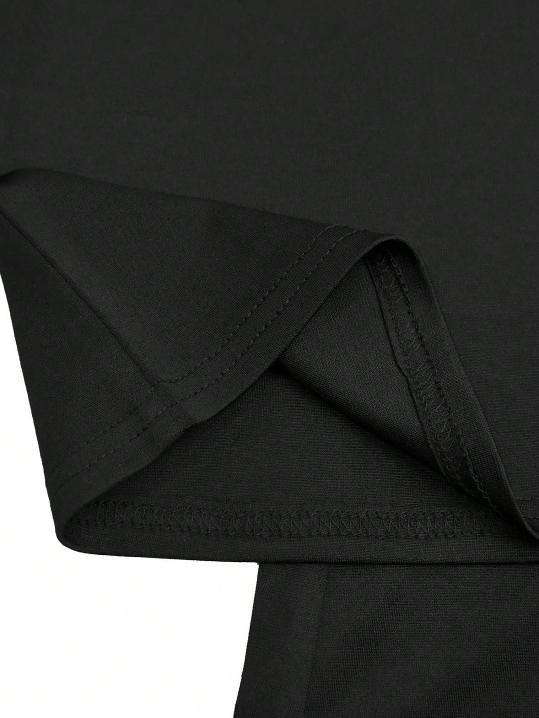 Set de top și fustă SHEIN, negru