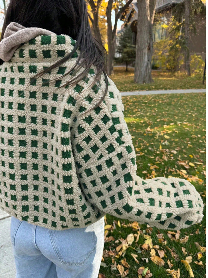 Palton SHEIN, verde