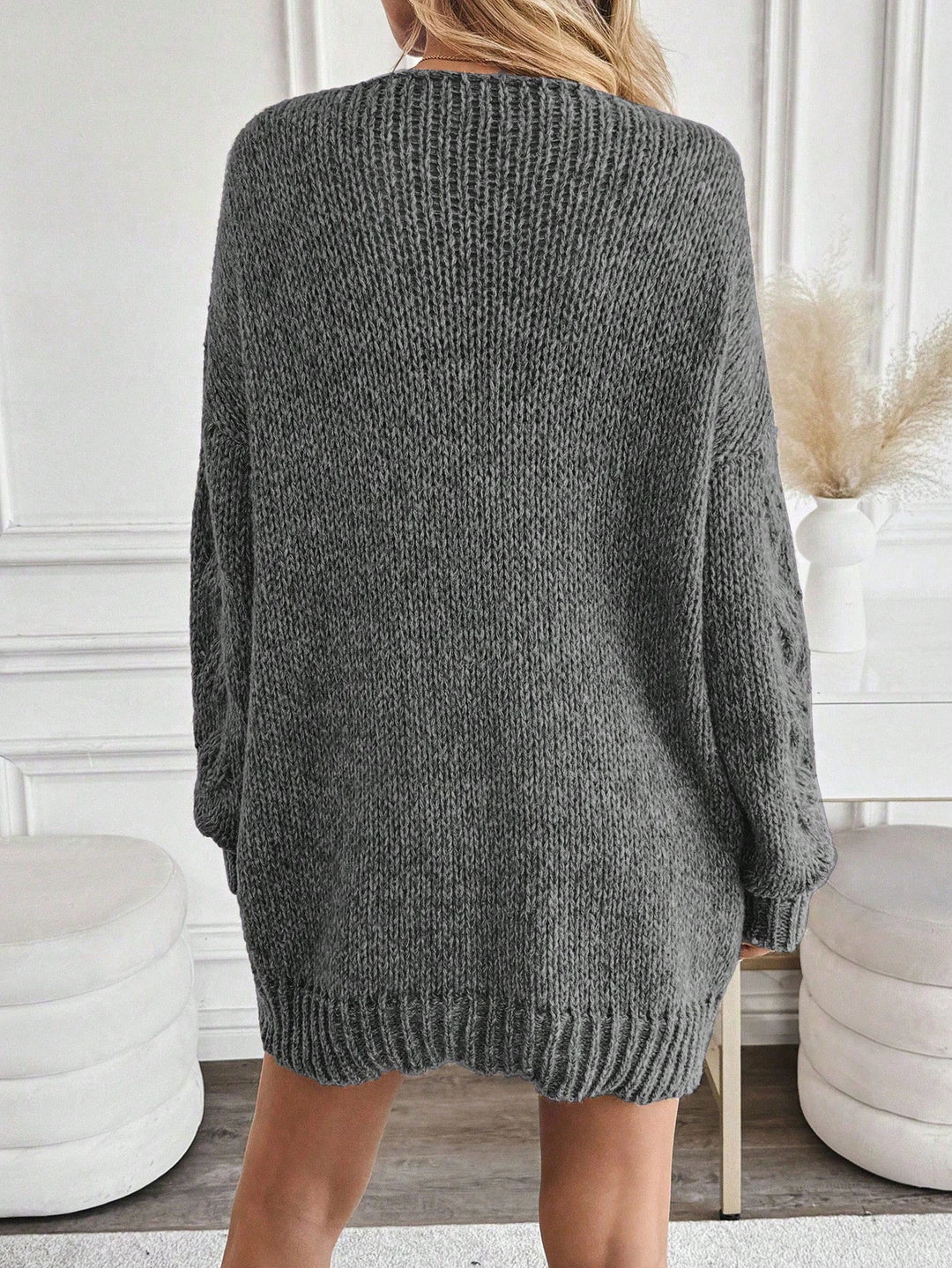 SHEIN mini ruha, szürke
