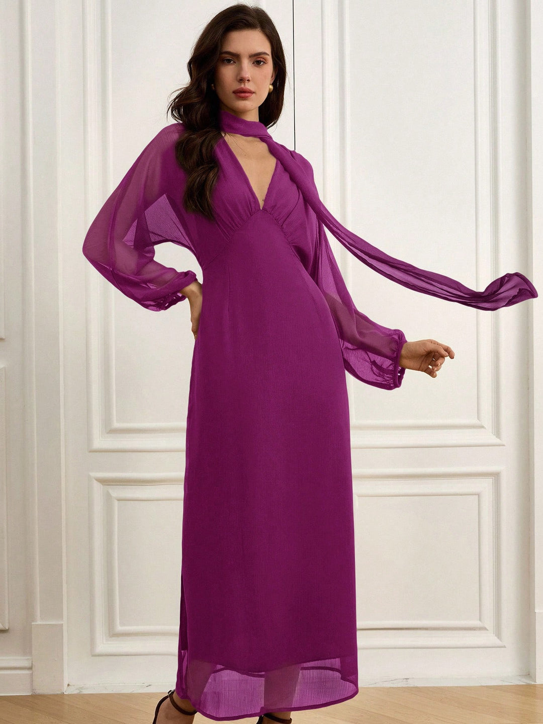 Rochie maxi SHEIN, mov