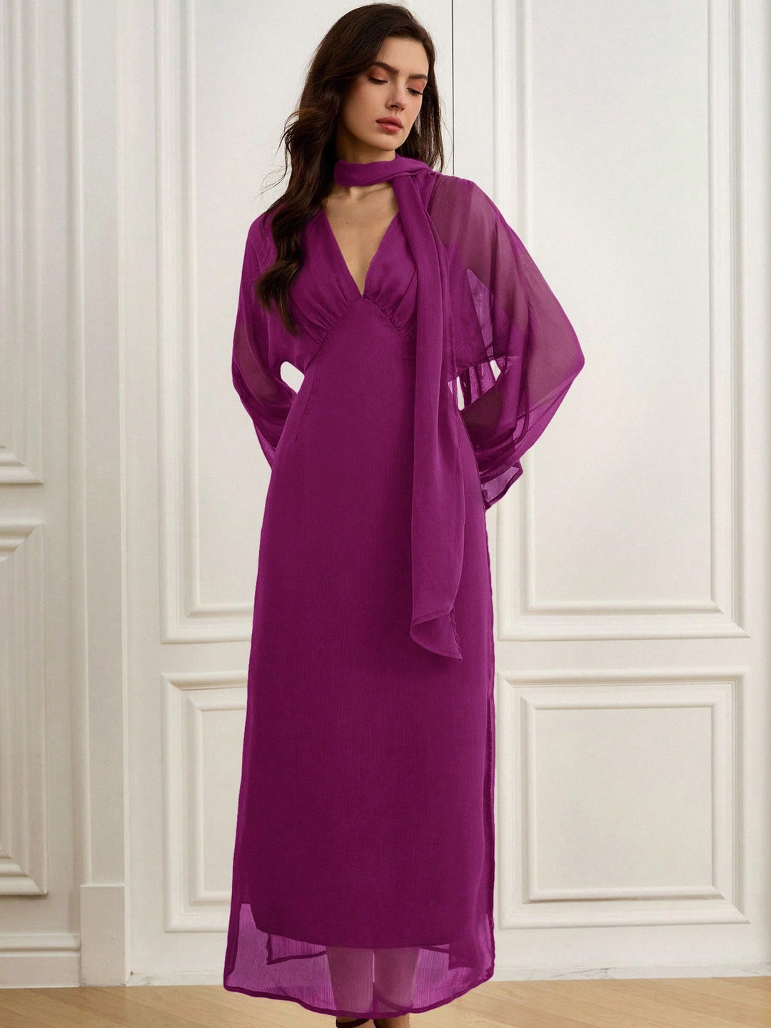 Rochie maxi SHEIN, mov