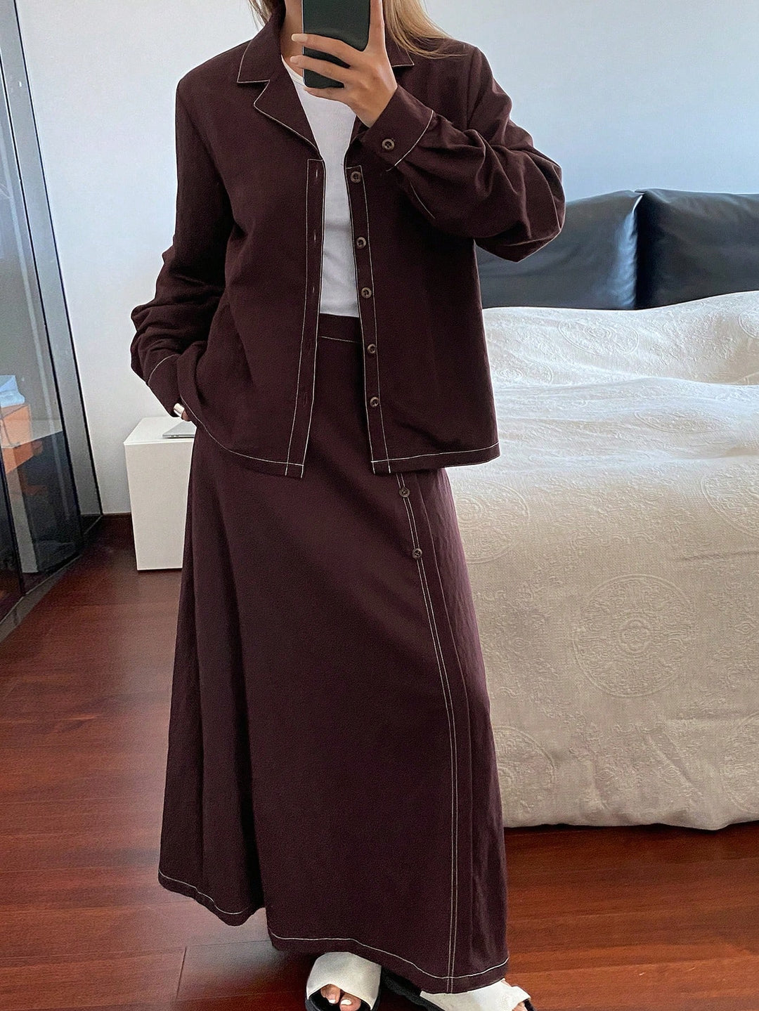 SHEIN készlet, lila
