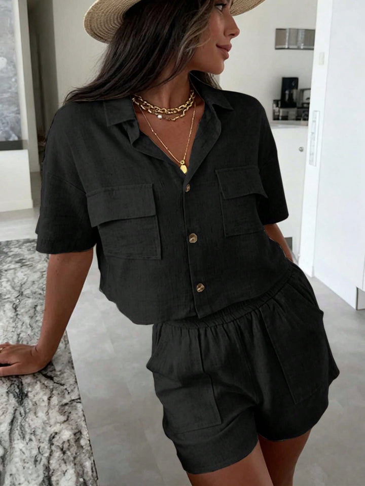 Compleu Shein, Negru