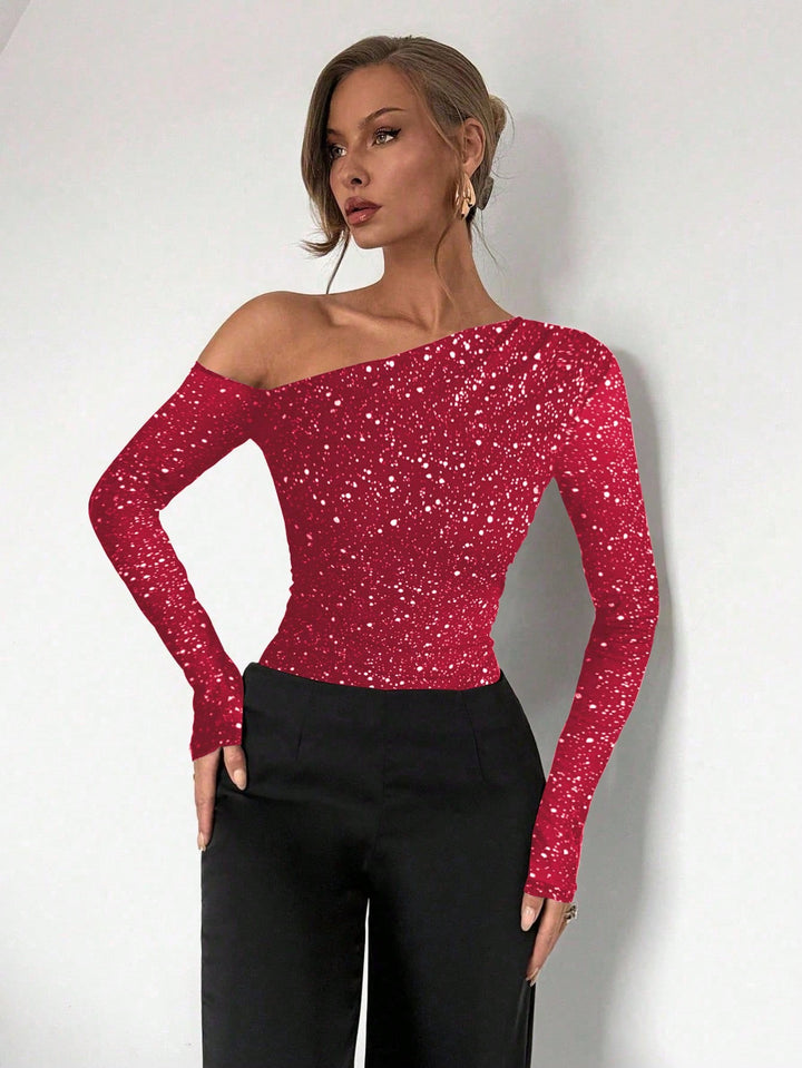 SHEIN body, piros