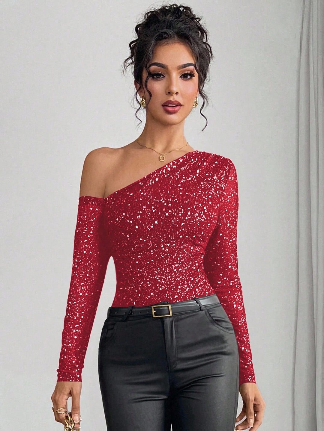 SHEIN body, piros