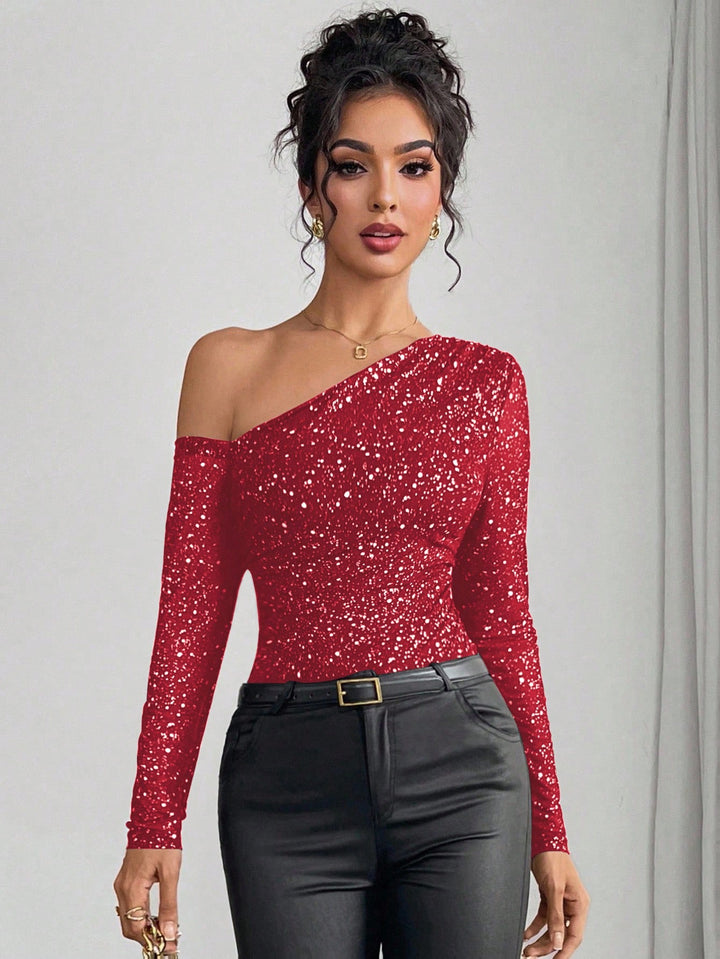 SHEIN body, piros