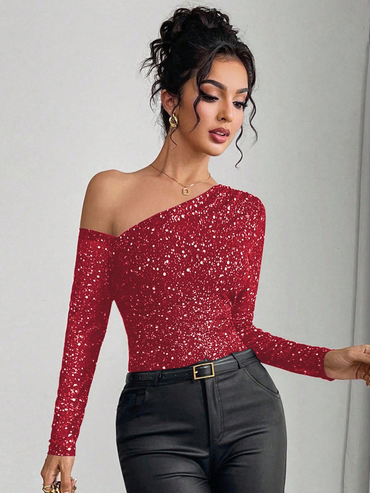 SHEIN body, piros
