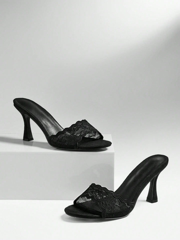 Sandale SHEIN, negru