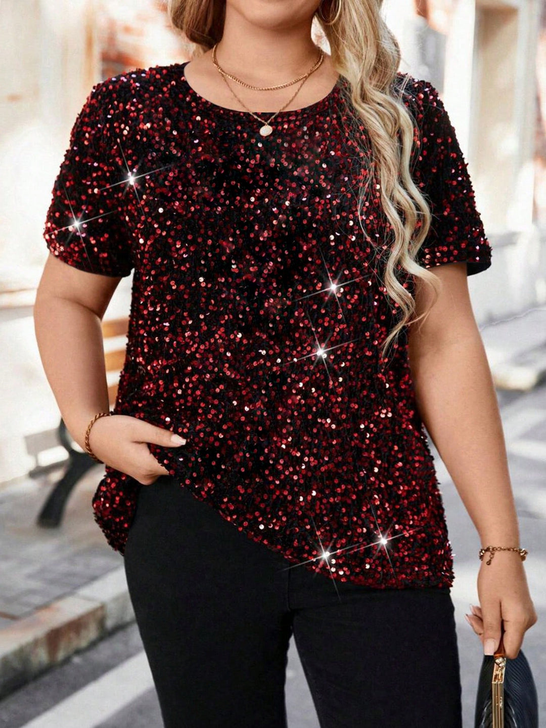 Tricou SHEIN, mix culori