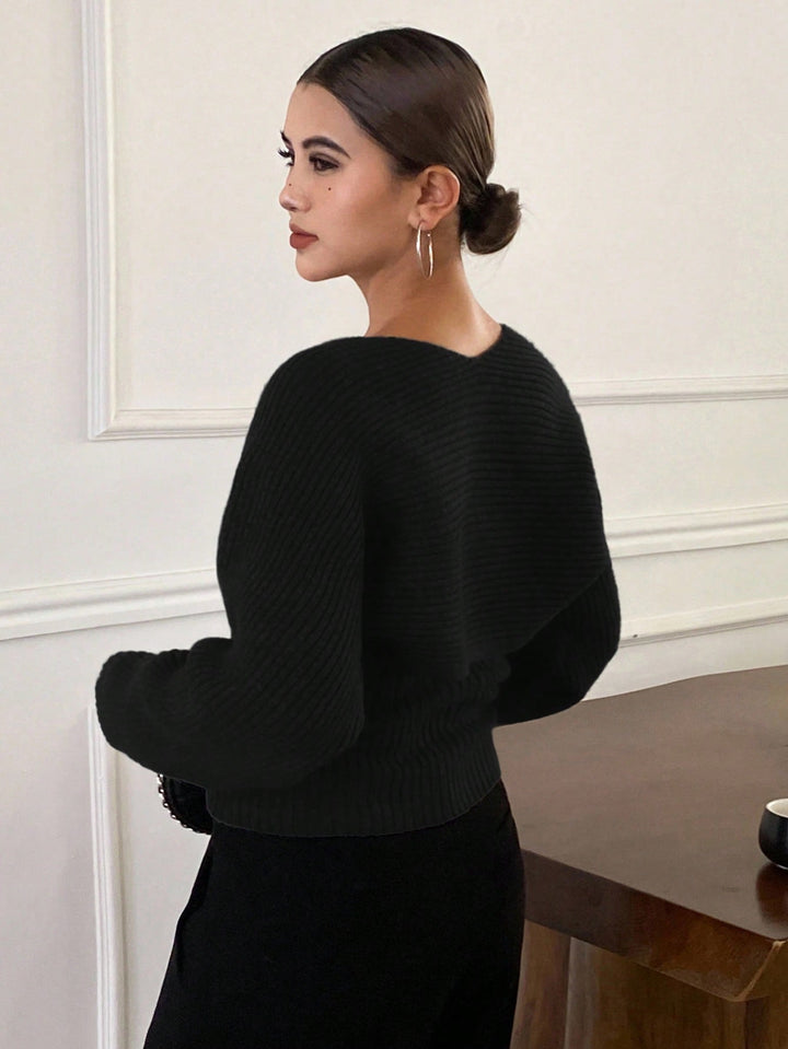Pulover SHEIN, negru